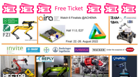 Free Tickets for the aira Robotics Challenge at ACHEMA 2022 INVITE GmbH